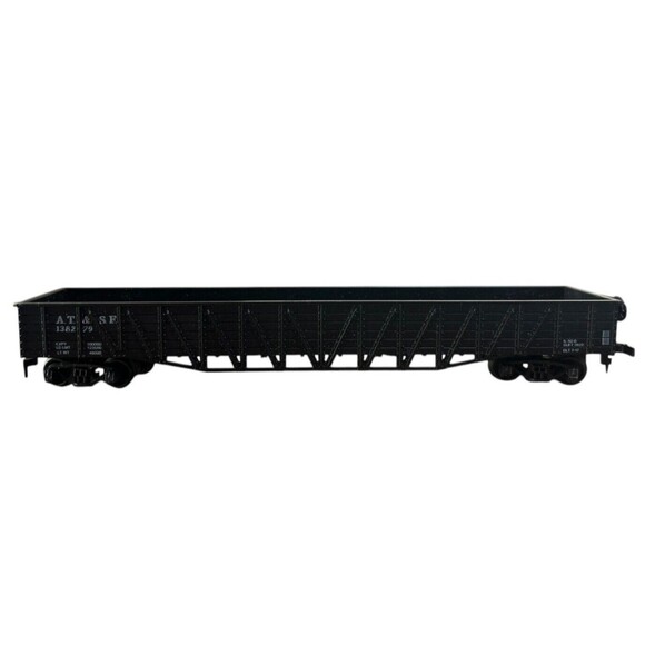 Vintage AHM #5299C ATSF Santa Fe 50' Outside Braced Gondola #138279 HO Gauge - Picture 2 of 10